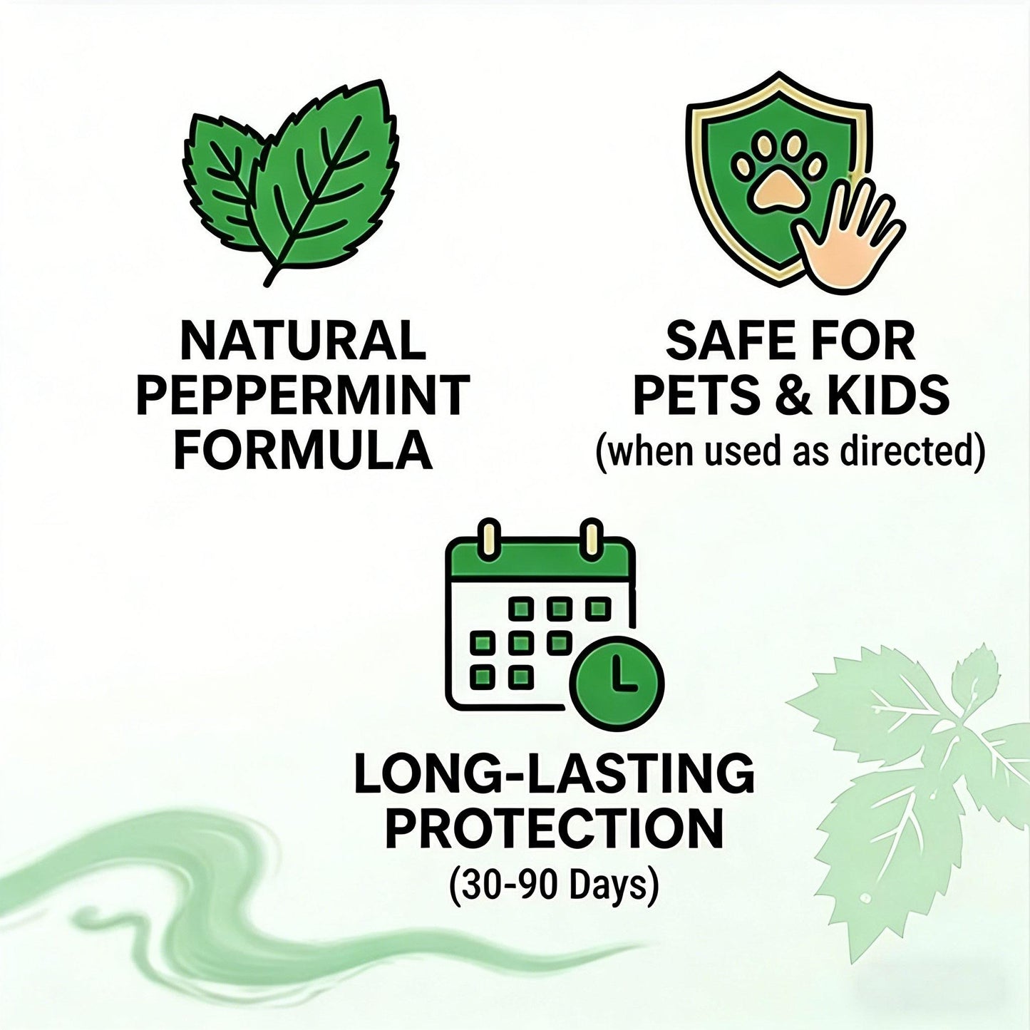 Natural Peppermint Rodent Repellent Tablets – 10 Pack